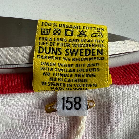 Duns Sweden Organic Cotton Skater Sleeveless‎ Cherries Circle Dress sz 12-13 - Picture 5 of 9